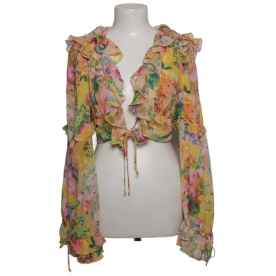 Blus (Gul, Rosa, Grön) från For Love & Lemons Återvunnen polyester