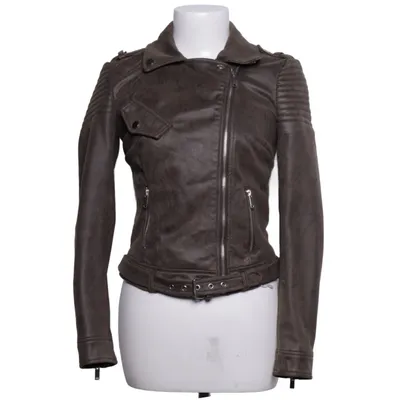 Biker jacket (Gray) from Amisu Polyester