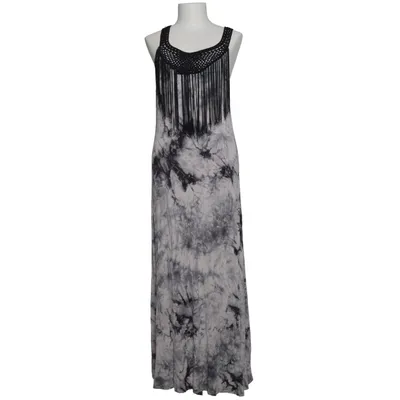 Maxikleid (Grau, Schwarz, Weiß) von Bobeau Elasthan, Viskose