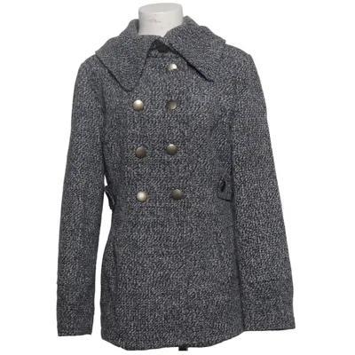 Frakke (Grå, Sort, Hvid) fra Gate Woman Polyester, Uld