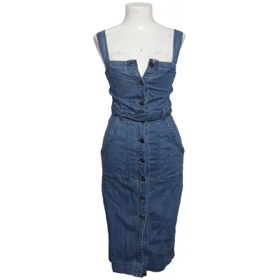 Denim jurk (Blauw) van Vero Moda Denim Katoen, Elastaan