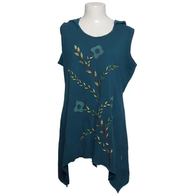 Dress (Blue) from Vishes Cotton