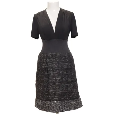 Dress (Black, Gray) from Philosophy di Alberta Ferretti Acrylic, Polyamide, Wool