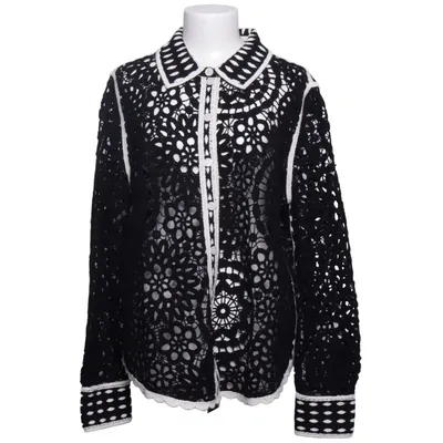 Cardigan (Black, White) from & Other Stories Cotton, Wool