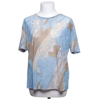 Top (Blue, Multicolored) from Avitano Elastane, Polyester