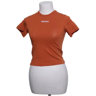 T-shirt (Oranje) van WRSTBHVR Katoen