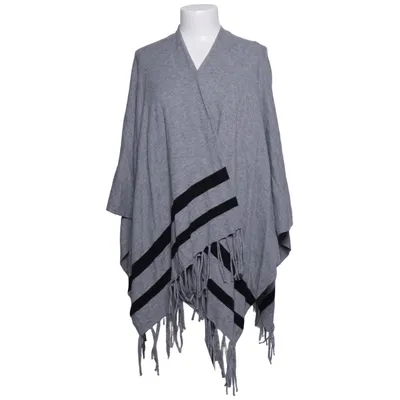 Poncho (Gris, Noir) de Amo&Roma Coton, Modal, Viscose
