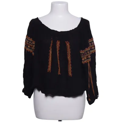 Blouse (Black, Multicolored) from Pull & Bear