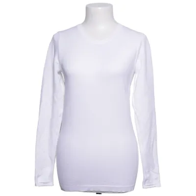 Langarmshirt (Weiß) von Athleta Elasthan, Polyamid