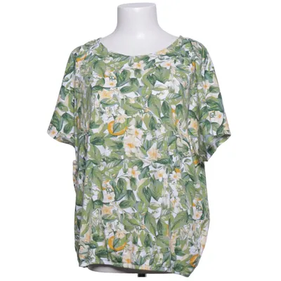 Top (Green, White, Yellow) from Women's Collection by Tchibo Cotton, Viscose