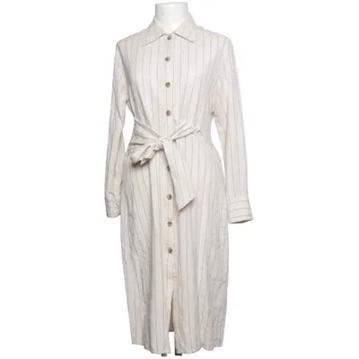 Shirt dress (Beige) from Norr Linen, Viscose