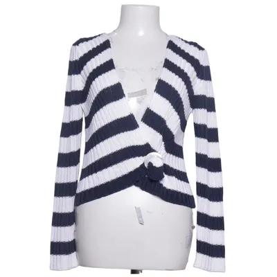 Cardigan (Blue, White) from Piro Acrylic, Cotton