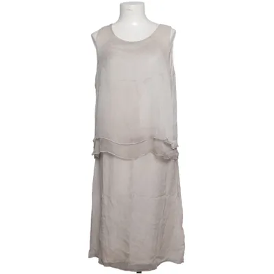 Jurk (Beige) van Linea Tesini Elastaan, Zijde, Viscose