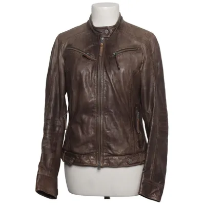 Leather jacket (Brown) from Gipsy Leather, Polyester