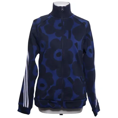 Veste de sport (Bleu, Noir) de Adidas x Marimekko Coton recyclé, Polyester recyclé
