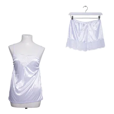 Pyjamas (Vit) Bomull, Polyester