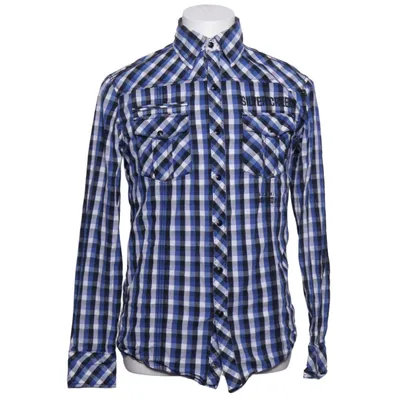 Skjorta (Blå, Svart, Vit) från Silver Creek Bomull