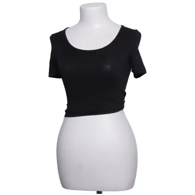 Crop top (Black) from Night Addict Elastane, Polyester
