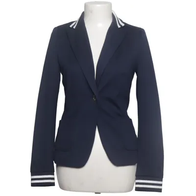 Kavaj (Blå, Vit) från AJC Elastan, Polyester, Viskos