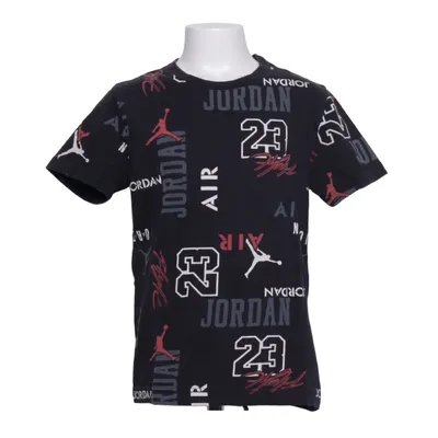 T-shirt (Black, White, Red) from Jordan Cotton