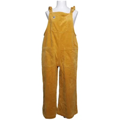 Hängselbyxor (Gul) från Lucy & Yak Elastan, Ekologisk bomull