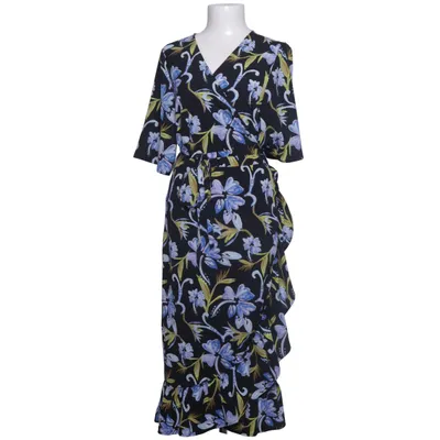 Omlottklänning (Svart, Flerfärgad) från Zizzi Elastan, Återvunnen polyester