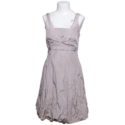Jurk (Beige) van Comma Acetaat, Katoen, Metallvezel, Polyester