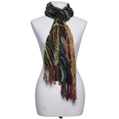 Écharpe (Noir, Multicolore) de Passigatti