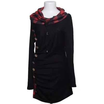 Klänning (Svart, Röd, Flerfärgad) från Dressfo Polyester, Viskos