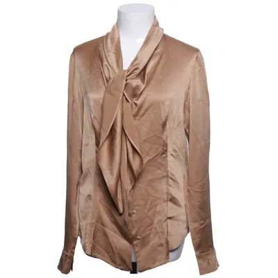 Sløjfebluse (Brun) fra MaxMara Silke