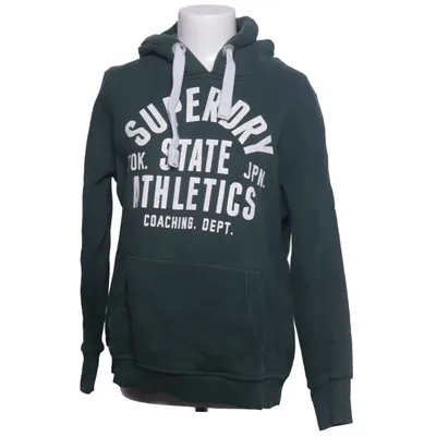 Hættetrøje (Grøn) fra Superdry Track & Field Bomuld, Polyester