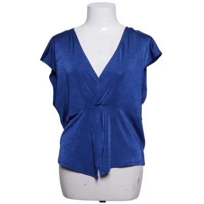 Top (Blue) from Mango Elastane, Polyester