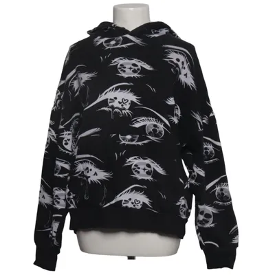 Hættetrøje (Sort, Hvid) fra Bershka x Billie Eilish Bomuld, Polyester