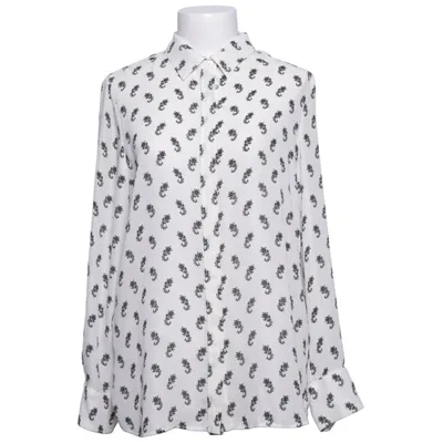 Shirt (Wit, Zwart) van Mango Casualwear Polyester