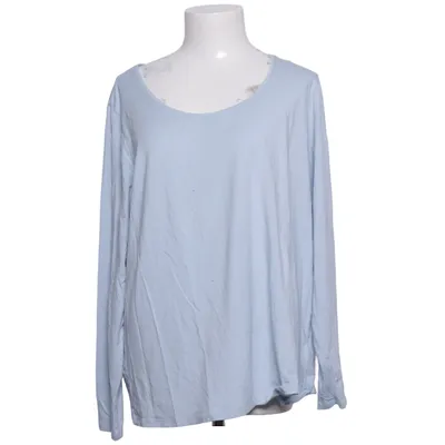 T-shirt à manches longues (Shaped Fit) de Lands' End Coton, Élasthane, Modal