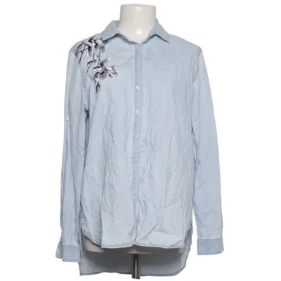 Denim blouse (Blauw) van Extyn Katoen