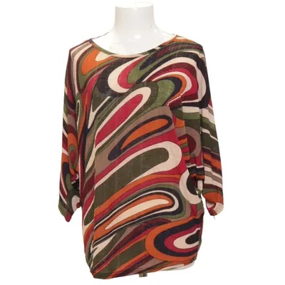 Haut (Vert, Orange, Violet) de New Feeling Élasthane, Polyester