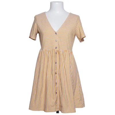 Klänning (Gul, Vit) från Soso Bomull, Polyester
