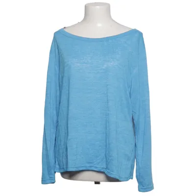Långärmad t-shirt (Blå) från Luxe Polyester, Viskos