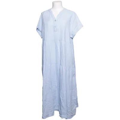 Skjortekjole (Blå) fra Gina Benotti Linned, Viscose