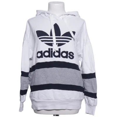 Hættetrøje (Hvid, Sort, Grå) fra Adidas Bomuld
