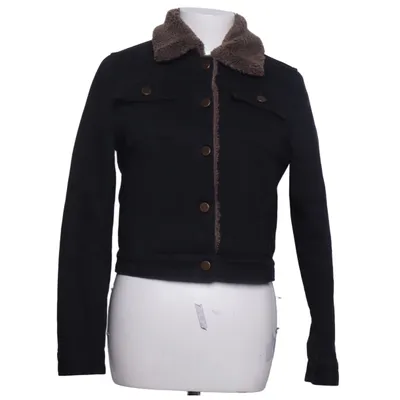 Gevoerde spijkerjas (Zwart) van ASOS Denim Acryl, Katoen, Polyester