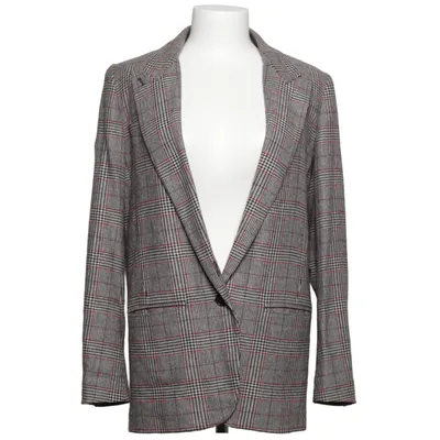 Kavaj (Grå, Röd, Svart, Vit) från Isabel Marant Akryl, Bomull, Elastan, Polyester, Silke, Viskos, Ull