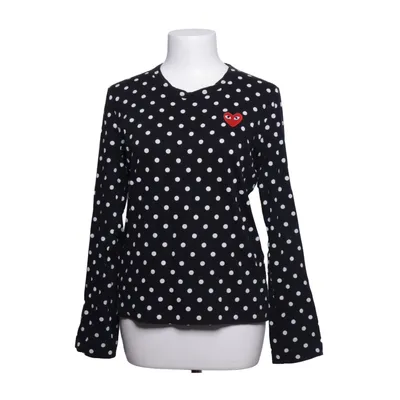 Långärmad t-shirt (Svart, Vit, Röd) från Comme des Garçons PLAY