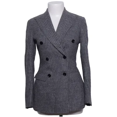 Blazer (Grå) fra SuiStudio Alpacauld, Bomuld, Elastan, Polyamid, Polyester