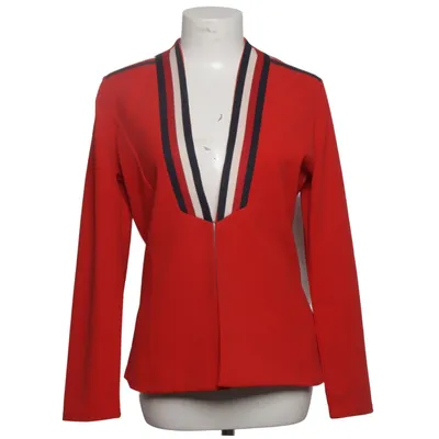 Blazer (Red, Multicolored) from Quinze Heures Trente Elastane, Polyester