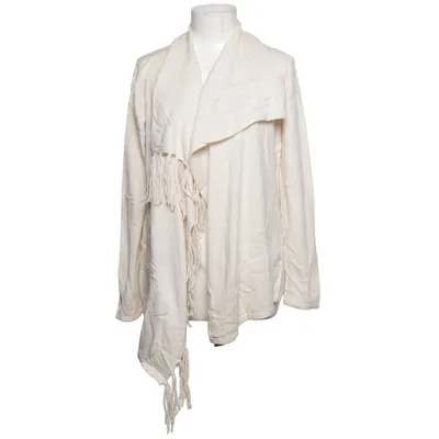 Cardigan (Beige) from Cassis Cotton, Merino wool