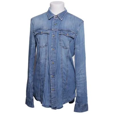 Denim shirt (Blue) from Cycle Cotton, Elastane