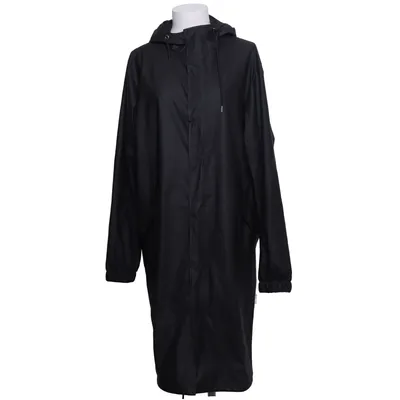 Regnfrakke (Sort) fra Rains Polyester, Polyurethan