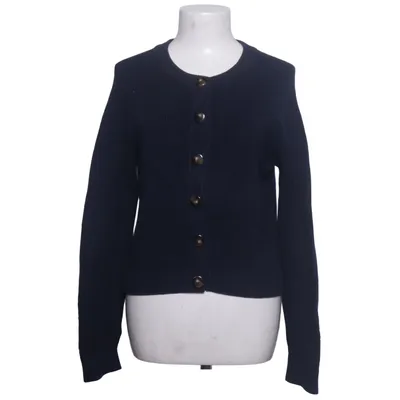 Strickjacke (Blau) von La Maille Sézane Elasthan, Bio-Baumwolle, Polyamid, Viskose